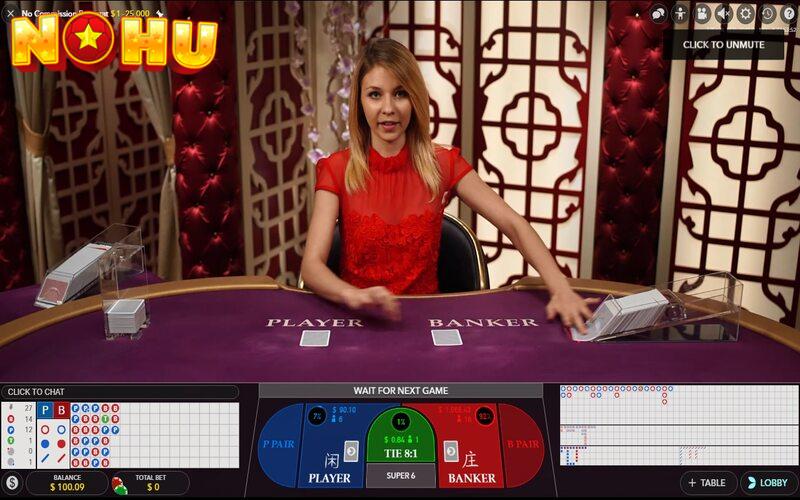 Live Baccarat tại Nohu78